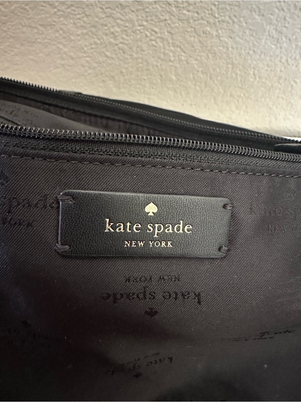 kate spade Black Nylon Crossbody with Front Zip Pocket - Picture 11 of 13